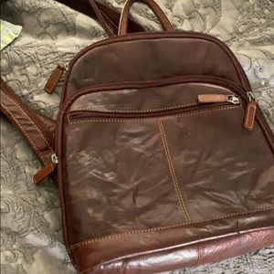 Leather Back pack